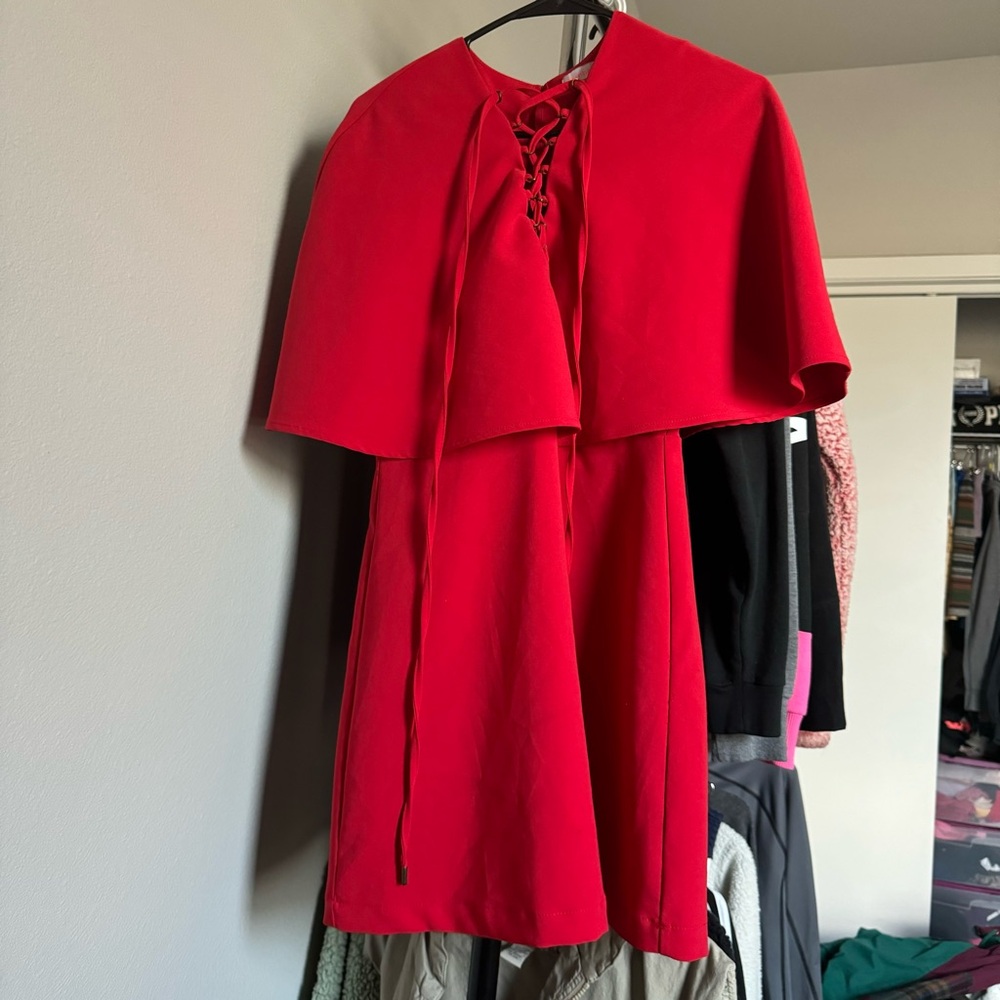 Red dress